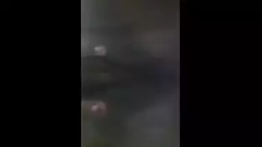 Hawt Teenage girlfriend Exposes Boobs and Fingers Muff