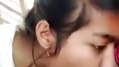 Desu teen suck her bf dick