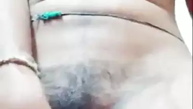 Desi girl shows her cute tight boobs and play with her pussy sex toy masturbation