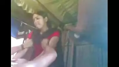 Desi mms Indian sex movie of village sister Shobita with stepbrother