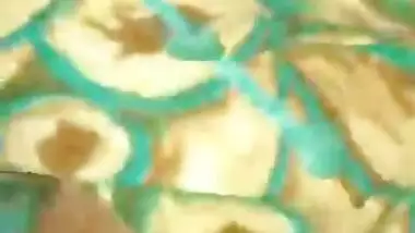 Gf boobs pressed hard by lover