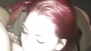 Mama Sucks Daddys Dick Like A Good Girl, Deep Deep In Her Slutty Throat