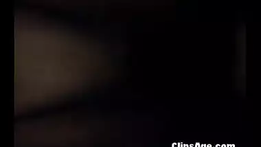 Hot sexy big boobed aunt exposed and boobs pressed nicely by her guy