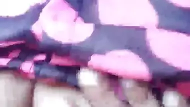 Maid boobs n Tits exposed and squeezed by owner
