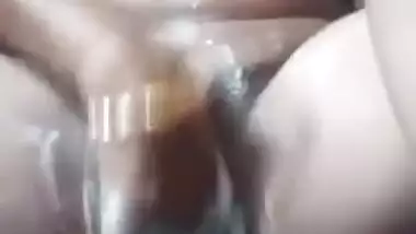 Today Exclusive- Horny Desi Girl Record Her Musterbation Selfie Video