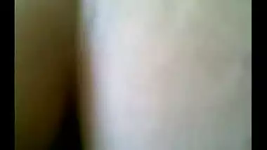 Sexy Amateur babe strips for lover before Doggy style sex