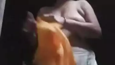 Webcam model thinks her huge Desi tits are better than any porn