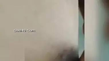Today Exclusive- Desi Girl Record Nude Selfie For Lover