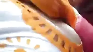Indian boobs sucking outdoors sex MMS trending online