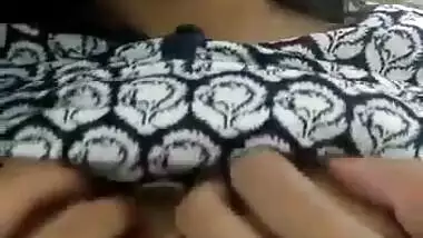 Desi cute girl mak her own video1