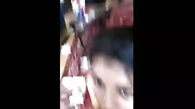 Nude bhabhi flaunting and sucking
