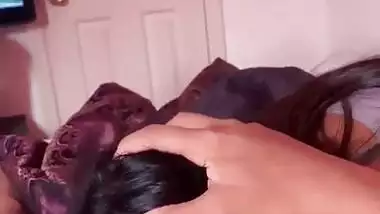 Hot and sexy babe from Delhi gives an Indian blowjob