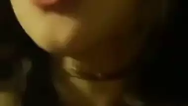 Young girl in BDSM real sex MMS with boyfriend