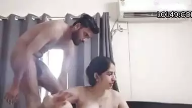 White desi wife pussy rubbing and doggy viral fucking