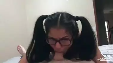 Indian Aunty In Saree Sucking Penis Of Son’s Close Friend