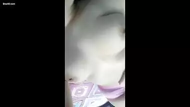 Cute Muslim Girl With Big Boobs Playing with Her Self to Please Her BF (6 HD Videos – Very Horny)