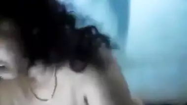 Mature prostitute aunty fun with younger customer her home