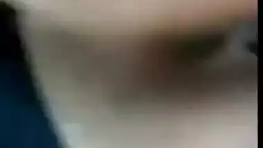 Desi indian village girl masturbating with banana and eating cum recording selfie to boyfriend part 2
