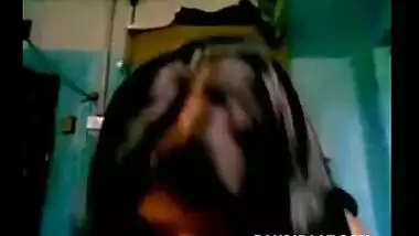 Horny college couple enjoys a sensual home sex session