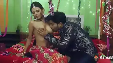 The couple enjoys their honeymoon in an adult web series