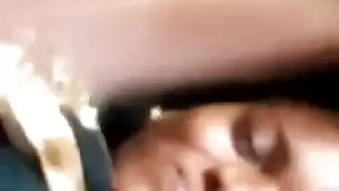 Shy Desi girl wants guy to leave her alone but he continues to film tits