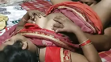 Dehati couple foreplay sex on cam during the lockdown