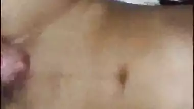 Desi cute girl exposed and clean shaved pussy rubbed